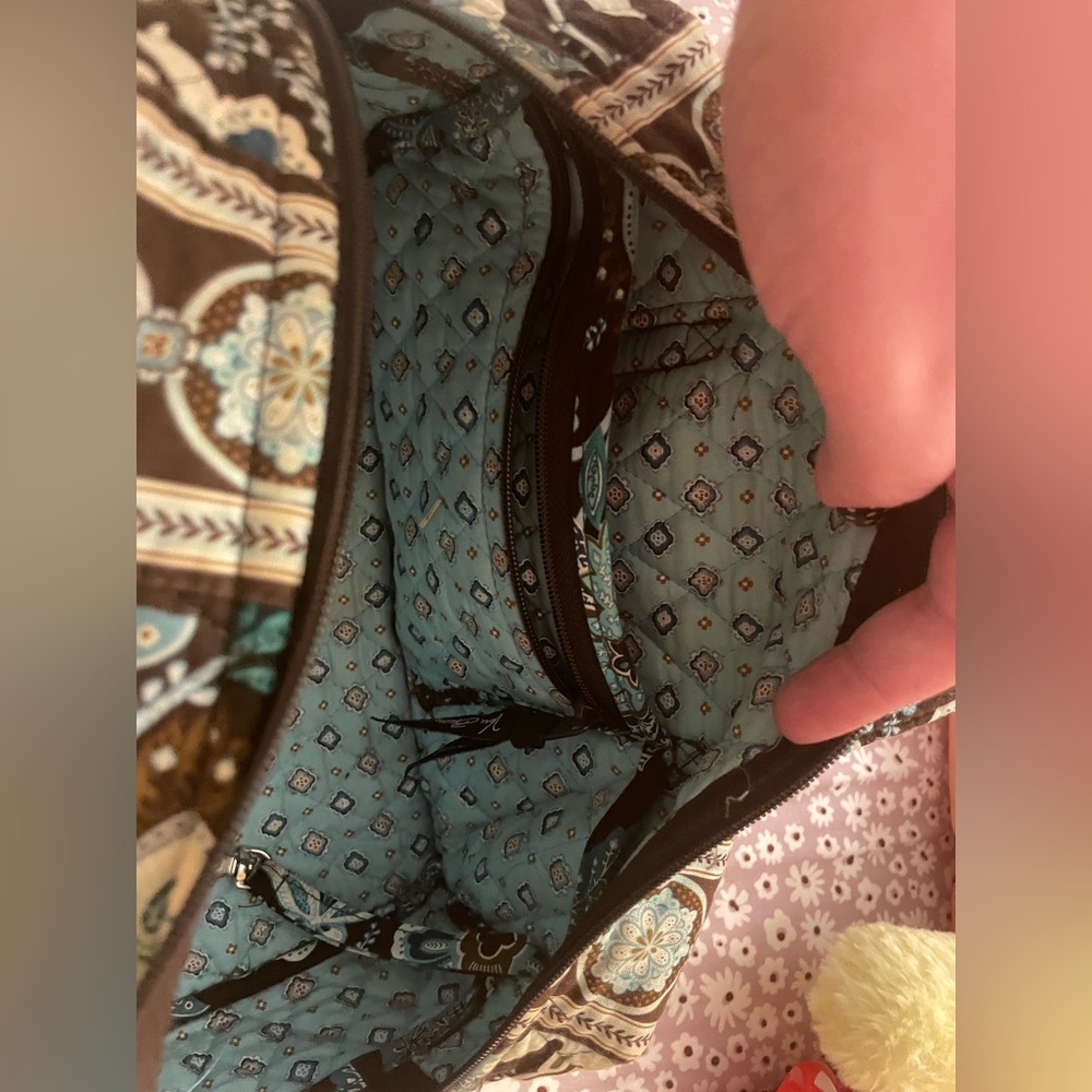 Vera Bradley Java Blue Mini Bowler - image 4